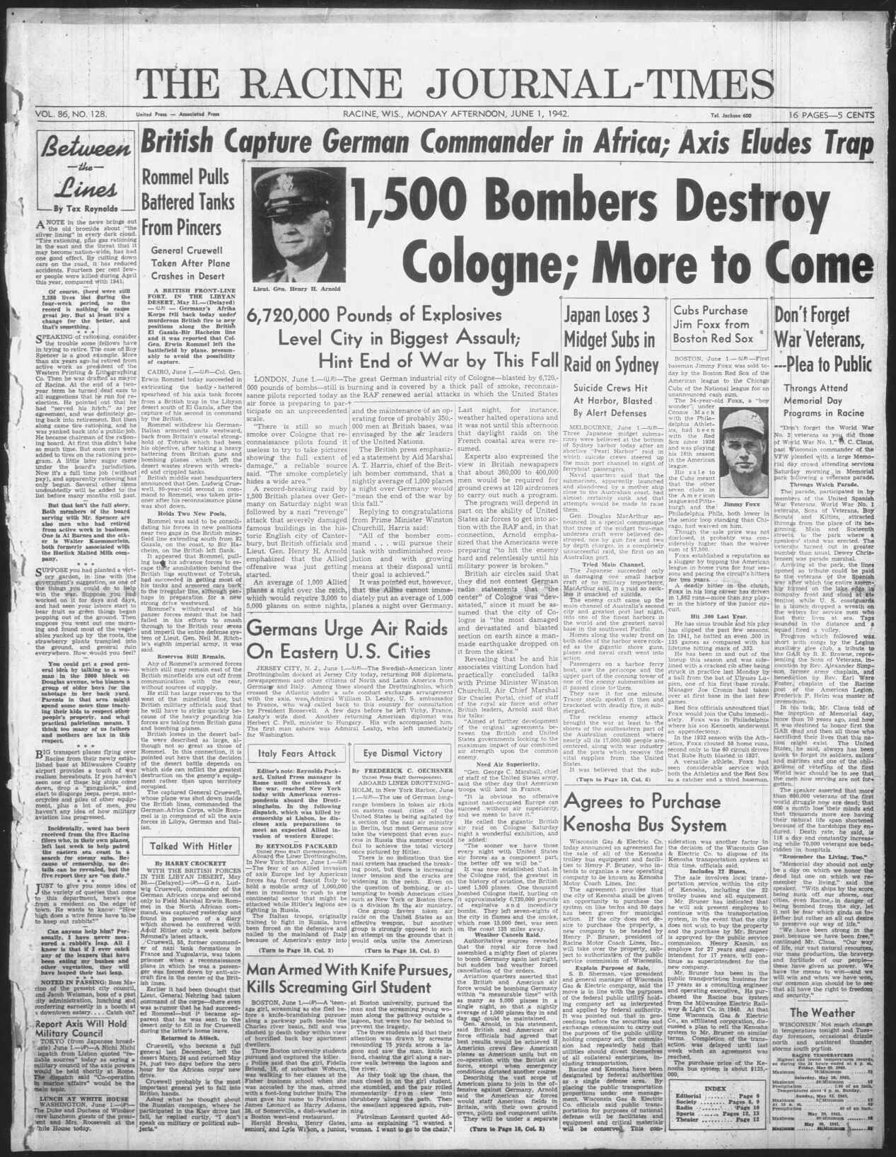 1 juin 1942